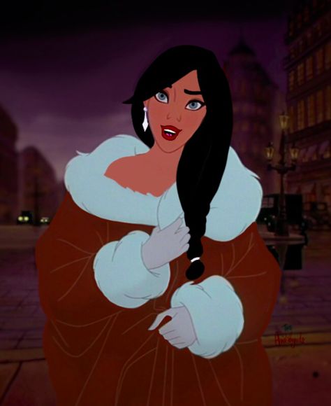 Dark Disney Characters, Cartoons With Black Hair, Black Hair Princess Art, Black Haired Cartoon Characters, Black Hair Cartoon Characters, Cartoon Characters With Black Hair, Dark Hair Cartoon Characters, Black Hair Pfp Cartoon, Princess Black Hair