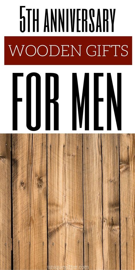 We're already ready to celebrate our fifth anniversary, wow. This list of wood 5th anniversary gifts for men was ridiculously helpful, you need to read it! Coming up with gift ideas for my husband can be tricky, this website has helped me so many times now. With over 100 ideas, I knew I would find the perfect gift for him that still worked for my budget and I did. #anniversary #anniversarygifts #presents #uniquegifter #gifts #giftguide 5 Year Anniversary Wood Gift Ideas, 5 Year Anniversary Gifts For Him, 5 Yr Anniversary Gift For Him, 5year Anniversary Ideas Gifts For Him, 5th Year Anniversary Ideas, 5 Year Wedding Anniversary Ideas, Wood Gift Ideas For Men, Five Year Anniversary Gift For Him, 5th Anniversary Gift Ideas For Him