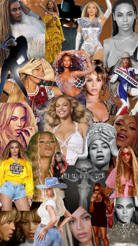 Beyoncé collage Beyonce, Cowboy, Collage, Beyoncé