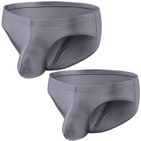 Under Wears Men, Mens Pouch, Mens Bodysuit, Mens Boxers, Deep Gray, Briefs, Low Rise, Cool Outfits, Pouch