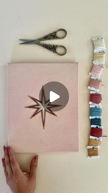 Youtube Tutorials, Instagram A, Honey, Look At, Stitching, Thread, Embroidery, Stars, Canvas