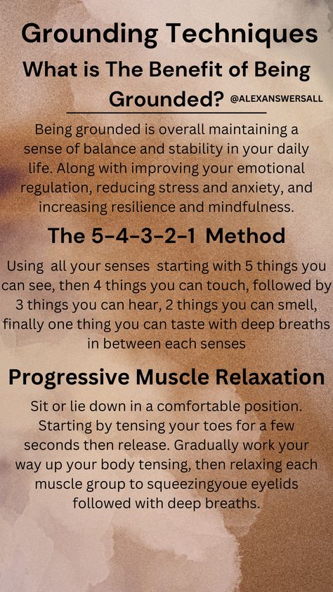 Keep your thoughts on track and underwhelming for day to day life, keeping your self close to reality and in touch with your soul Self Grounding, Sloane Style, Goddess Magick, Grounding Techniques, Stay Grounded, Emotional Regulation, Therapy Ideas, Muscle Relaxer, Day To Day