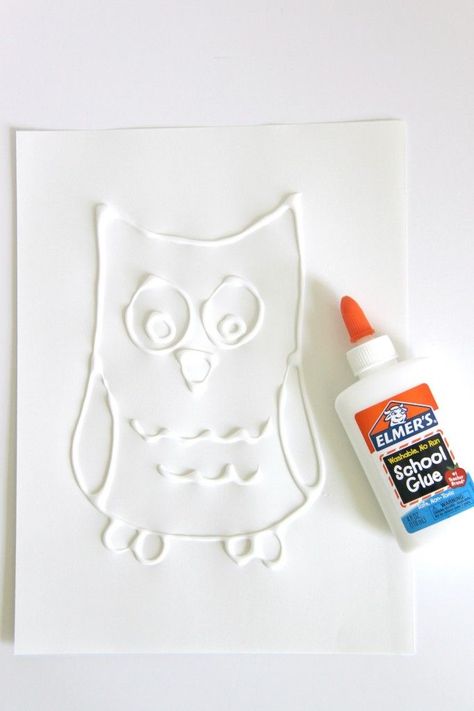 Watercolor Resist Painting Using School Glue…what a fun craft for kids! Resist Painting, Watercolor Resist, Fun Watercolor, Rubber Cement, Craft Kids, School Glue, Crafty Kids, Fun Craft, Camping Art