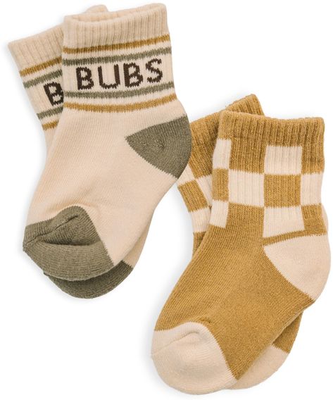 PRICES MAY VARY. QUALITY: Jacquard weave construction ensures durability, comfort and intricate patterns that stand out from ordinary socks. COMFORT: Crafted from a premium cotton blend that ensures maximum comfort throughout the day. STYLE: Elevate any baby or toddlers outfit with these adorable socks that serve as a statement piece with added retro charm. A range of neutral colors allow for easy pairing with various outfits, making these socks versatile and practical. HEIGHT: Half-crew socks d Lottie Dottie, Checkered Socks, Boys Socks, Toddler Socks, Retro Stripes, Family Affair, Cute Socks, Striped Socks, Novelty Socks