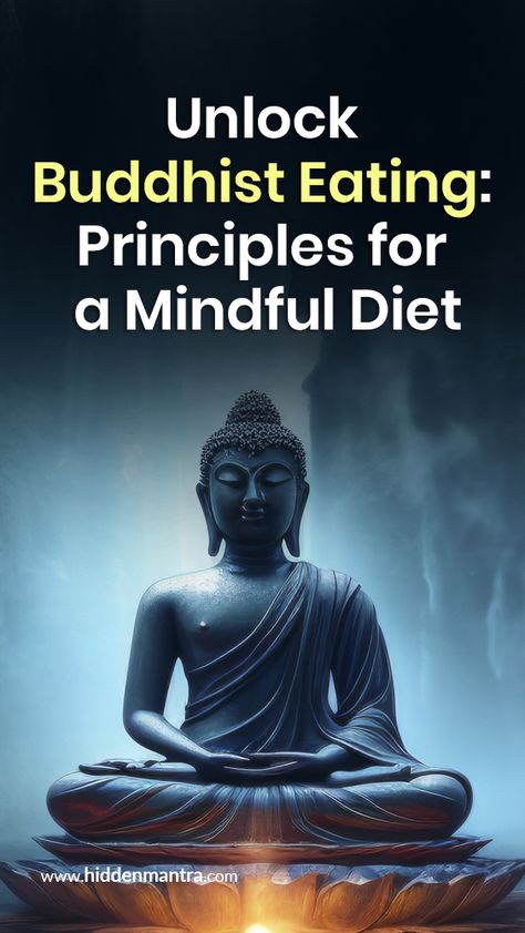 Unlock Buddhist Eating: Principles for a Mindful Diet Buddhist Prayers, Buddhism Philosophy, Buddhism For Beginners, Buddhism Beliefs, Black Buddha, Beautiful Buddha, Buddha Thoughts, Buddha Quotes Life, Mind Diet