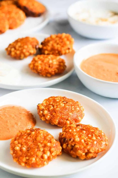 Indian Food Party, Ministry Of Curry, Sabudana Vada, Vada Recipe, Air Fryer Oven Recipes, Healthy Snack Options, Traditional Recipes, Biryani Recipe, Vegetarian Snacks