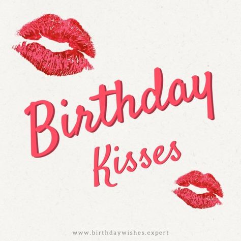 Birthday Kisses! Happy Birthday Husband Romantic, Happy Birthday Kiss, Birthday Wishes For Husband, Love In Hindi, Birthday Kiss, Quotes For Friends, Birthday Wishes For Him, Birthday Wish For Husband, Happy Mothers Day Wishes