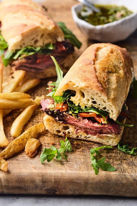 Steak Sandwich - Two Peas & Their Pod Steak And Onion Sandwich, Steak Frites Sandwich, Grilled Steak Sandwich Recipes, Shredded Steak Sandwich, Steak Garlic Bread, Steak Panini Sandwiches, Skirt Steak Sandwich, Skirt Steak Sandwich Recipes, Flank Steak Sandwich Recipes