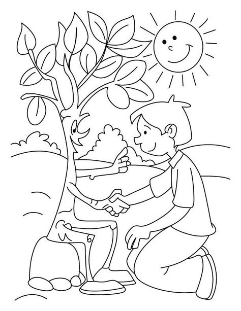 Ochrana Prírody, Earth Coloring Pages, Earth Day Drawing, Earth Day Coloring Pages, Mothers Day Coloring Pages, Coloring Worksheets, Abstract Coloring Pages, Earth Day Crafts, Tree Coloring Page