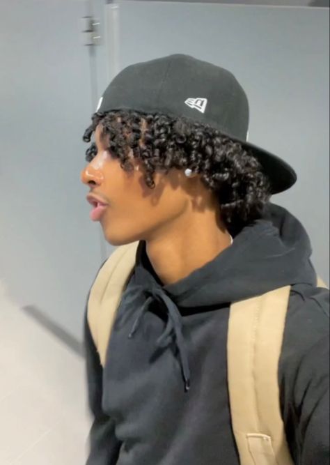 #hair #curly habesha ethiopian boy #fashion Curly Hair With Hat Men, Fine Curly Head Boys, Black Guy Curly Hair, Light Skin With Curly Hair, Black Boy Curly Hair, Curly Haired Men, Black Men Curly Hair, Curly Hair Black Men, Men Haircuts Short