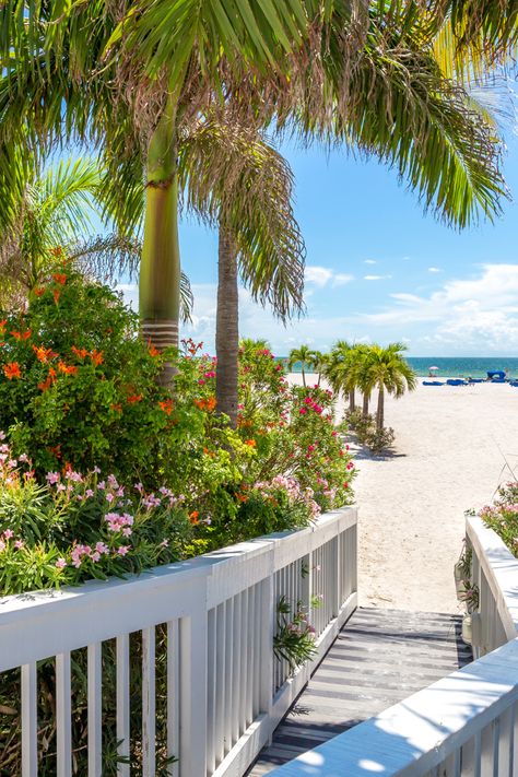 Boardwalk beach, St. Pete Florida Image via Canva Pro #florida Florida Houses On The Beach, St Petersburg Florida Aesthetic, Living In Florida Aesthetic, Beach House Florida, Siesta Beach Florida, May Moodboard, Florida Beach Aesthetic, Coco Beach Florida, Dhermi Albania