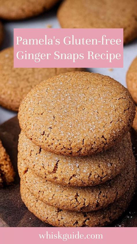 Pamela’s Gluten-free Ginger Snaps Recipe – Whisk Guide Spicy Cookies, Gluten Free Ginger Snaps, Ginger Snaps Recipe, Ginger Snap, Fresh Spices, Ginger And Honey, Food Words, Cookie Scoop, Ginger Snaps