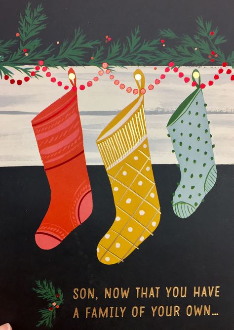 Stocking Painting, Christmas Stockings Painting, Christmas Eve Illustration, Christmas Postcard Illustration, Christmas Stocking Drawing, Stocking Illustration, Stocking Drawing Christmas, Stockings Illustration, Christmas Stockings Illustration