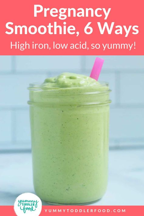 Smoothies High In Iron, What Foods Are High In Iron, Foods High In Iron For Pregnancy, High Iron Foods For Pregnancy, Best Smoothies For Pregnancy, High Iron Smoothies For Kids, Iron Rich Meals For Pregnancy, High Iron Smoothies For Pregnancy, Morning Sickness Smoothie