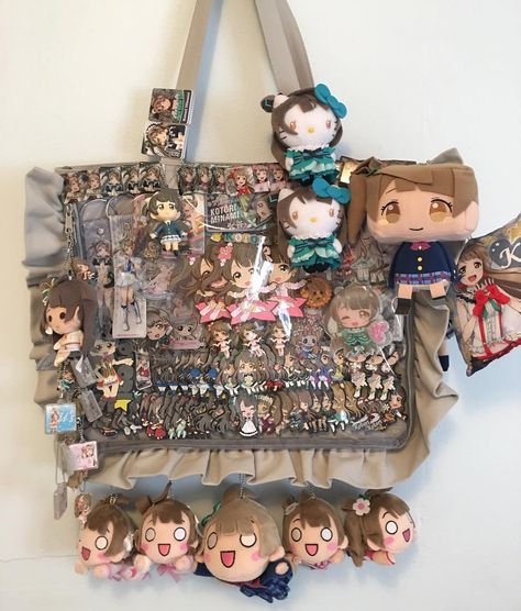 49 Likes, 2 Comments - ✩Erin✩ (@erinbear00) on Instagram: “Updated Kotori bag!! ❤️❤️❤️ #kotoriminami #lovelive #loveliveschoolidolproject #merch #collection…” Clutter Core, Urban Tribes, Ita Bags, Merch Collection, Bag Inspiration, Ita Bag, Cute Bags, Fun Bags, Ted Baker Icon Bag