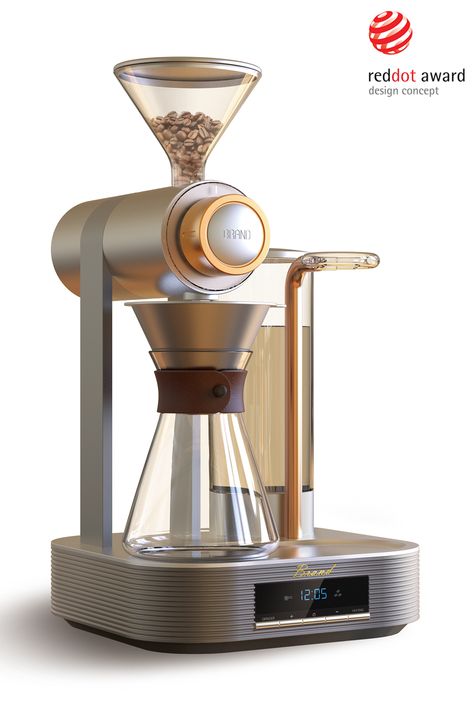 Smart Coffee Maker, Minimal Coffee Machine, Industrial Coffee Machine, Smart Coffee Machine, Drip Coffee Machine, Luxury Coffee Machine, Coffee Grinder Design, Coffee Maker Design, Unique Coffee Maker