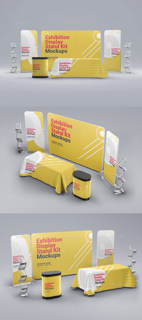 Exhibition Display Stand Kit Mockups Archway Design, Instagram Post Mockup, Promotional Stands, Exhibition Display Stands, Booth Design Exhibition, Exhibition Museum, Event Booth Design, Expo Stand, Exhibition Display Design