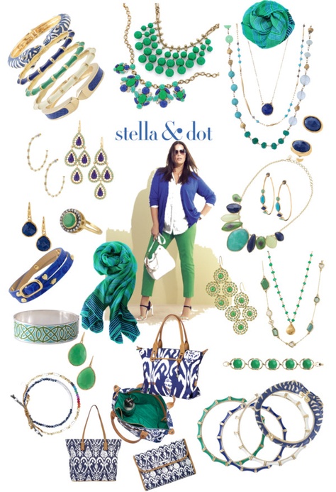 "Stella & Dot - Blue & Green & Gold" by heather-walden on Polyvore shop now or repin to win free jewelry & accessories  http://www.stelladot.com/denikaclay Stella Dot Style, Blue Green Gold, Stella And Dot, Green Gold, Free Jewelry, Etsy Vintage, To Win, Turquoise Necklace, Blue Green