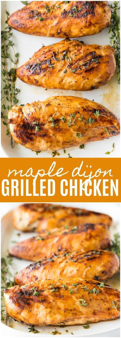 Dijon Grilled Chicken, Grilled Chicken Breast, Dada Ayam, Chicken Breast Recipes Healthy, Grilled Chicken Recipes, A Match Made In Heaven, Breast Recipe, Match Made In Heaven, Poultry Recipes