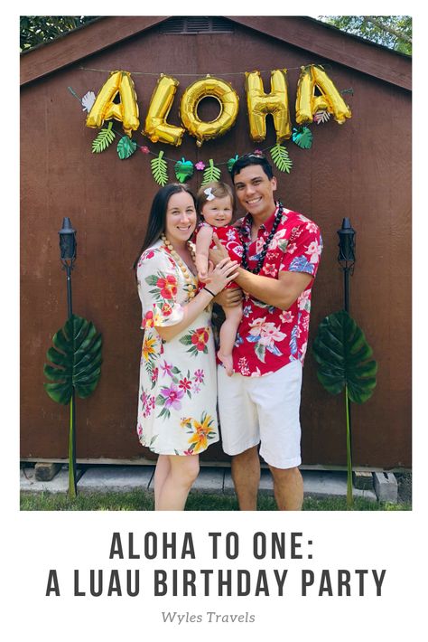 Hawaiin Themed First Birthday, Hawaiian Theme 1st Birthday Party, Aloha First Birthday Party, One Big Luau First Birthday, Hawaii First Birthday Party, Luau 1st Birthday Party Boy, 1st Birthday Luau Girl, First Luau Birthday Party Girl, Hawaiian First Birthday Party Boy