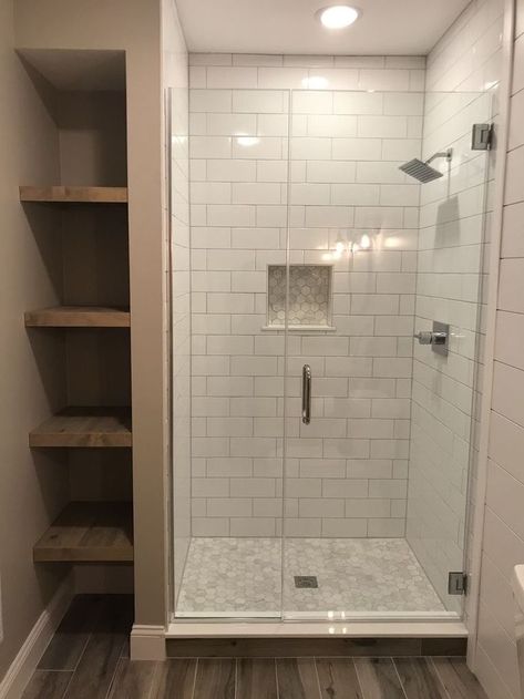 Basement Bathroom Remodeling, Bathroom Redesign, Bathroom Remodel Designs, Bathroom Remodel Shower, Bathroom Redo, Shower Remodel, Bathroom Renos, Bathroom Design Small, Bathroom Remodel Master