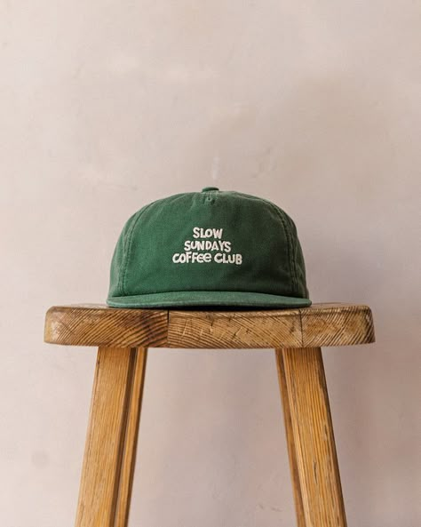 Appreciate The Small Things, Mens Overshirts, Slow Days, Sunday Coffee, Green Cap, Coffee Club, Green Hat, The Small Things, Cap Mens