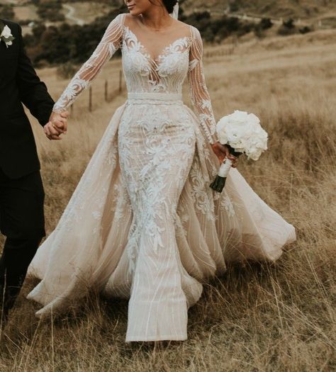 If your dream wedding gown is over your budget, discontinued or cant make it in time we can help!  We’re in the #USA and specialize in making #bespoke #weddingdresses and #replicas of #hautecouture #bridal gowns for #brides all over the world. We can use pictures of any of the #dresses you have saved as inspiration. RUSH orders in 2 months available. See our work & our own #dress #designs on our main website. For more info on #custom #weddinggowns or #replicas contact us. Usa Dress, Pearl Wedding Dress, Custom Wedding Gown, Long Sleeve Wedding Gowns, Bridal Design, Celebrity Wedding Dresses, Bridal Attire, Couture Wedding Gowns, Custom Gown