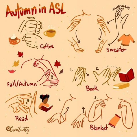 English Sign Language, Light Orange Background, Asl Words, Learning Asl, Simple Sign Language, Asl Sign Language Words, Sign Language Art, Sign Language Chart, Sign Languages