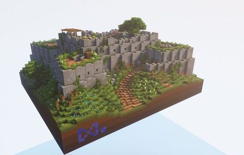 Minecraft Small Castle, Minecraft Castle Designs, Minecraft Building Blueprints, Minecraft Statues, Star Fort, Minecraft Structures, Minecraft Farm, Diy Minecraft, Minecraft Castle