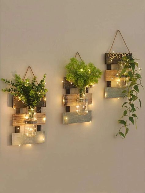 Hanging Planters, Vase, Collar, Glass, Plants, Wall, Hanging Basket