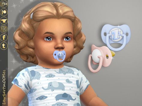 Toddler Pacifier, The Sims 4 Bebes, Sims 4 Toddler Clothes, Mods Sims 4, Sims 4 Tattoos, Sims Baby, Sims 4 Family, The Sims 4 Skin, The Sims 4 Packs