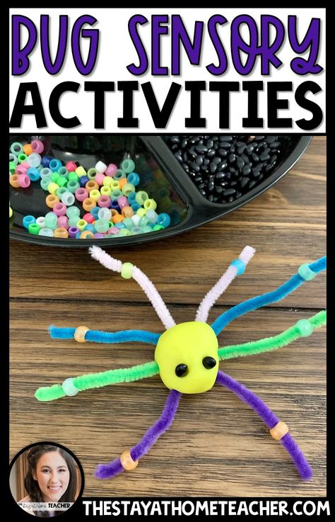 Bug Crafts For Toddlers, Insect Preschool, Preschool Insects Activities, Themed Sensory Bins, Bug Activities, Insects Preschool, Bugs Preschool, Insect Activities, Insect Crafts