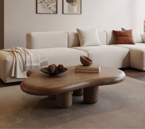 Olivia four leg coffee table from Wayfair! Small living room, living room furniture, coffee table, cozy living room, modern furniture. Follow my shop @Northriverhomes on the @shop.LTK app to shop this post and get my exclusive app-only content! #liketkit #LTKfamily #LTKstyletip #LTKhome @shop.ltk https://liketk.it/4sCU6 Living Colors, Brown Coffee Table, Muebles Living, Inspire Me Home Decor, Solid Wood Coffee Table, Cloud Shapes, Bedroom Furniture For Sale, Coffee Table Wayfair, Table Wood