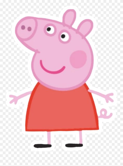 Peppa Pig Party Supplies, Greta Gris, Pig Clipart, Pig Birthday Party, Peppa Pig Cake, Pig Character, Peppa Pig Birthday Party, Peppa Pig Party, Pig Party