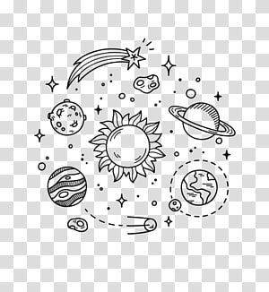 The Planets Drawing, Earth And Space Drawing, Aesthetic Earth Drawing, Sketsa Planet Aesthetic, Planet Png Aesthetic, Space Drawings Aesthetic, Earth Drawing Aesthetic, Fun Brownies, Earth Doodle