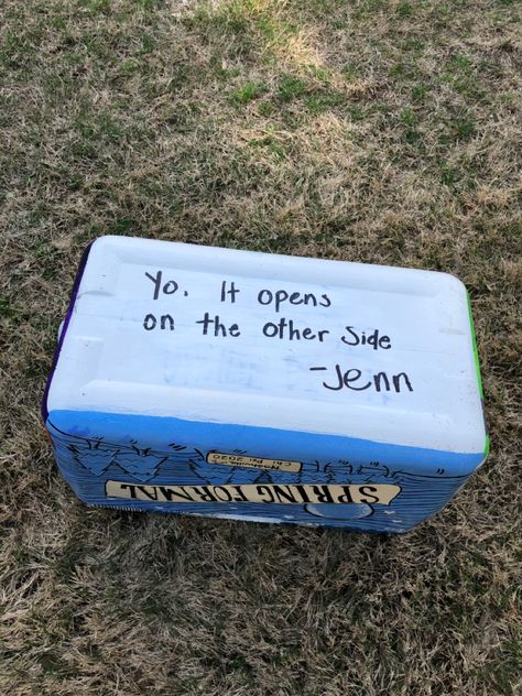 Frat Coolers Ideas Boyfriends, Tke Fraternity Coolers, Frat Coolers Beach Weekend, Beach Weekend Cooler Fraternity, Coolers For Fraternity Formals, Funny Frat Coolers, Frat Formal Coolers Funny, Funny Frat Cooler Ideas, Frat Coolers Ideas Fraternity