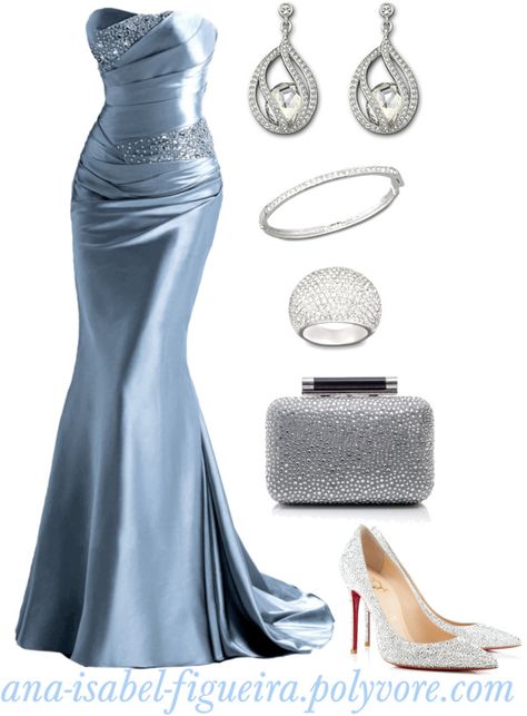 Elegant Fancy Dresses, Evening Gowns Formal Weddings, Baby Blue Dress Outfit Wedding, Elegant Blue Dresses, Blue Formal Outfit, Blue Gala Dress, Blue Classy Dress, Beautiful Blue Dresses, Baby Blue Dress Outfit