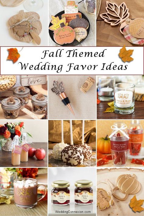 Fall Favor, Elegant Wedding Ideas, Creative Wedding Favors, Inexpensive Wedding Favors, Edible Favors, Wedding Favors And Gifts, Candy Wedding Favors, Elegant Wedding Favors, Wedding Themes Fall