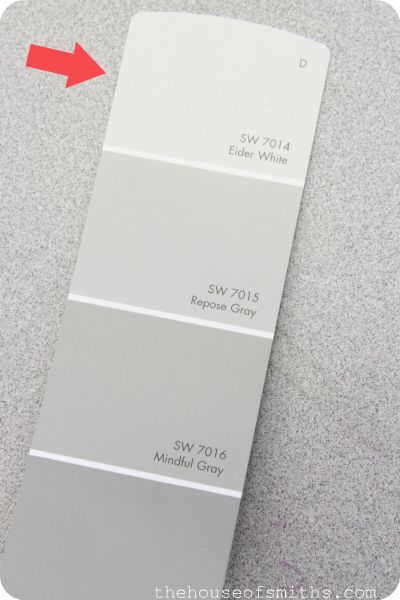 The House of Smiths - Home DIY Blog - Interior Decorating Blog - Decorating on a Budget Blog - LOVE this gray! Eider White, Mindful Gray, Repose Gray, Grey Paint, Girly Room, Hus Inspiration, Interior Paint Colors, Paint Colors For Home, Room Paint