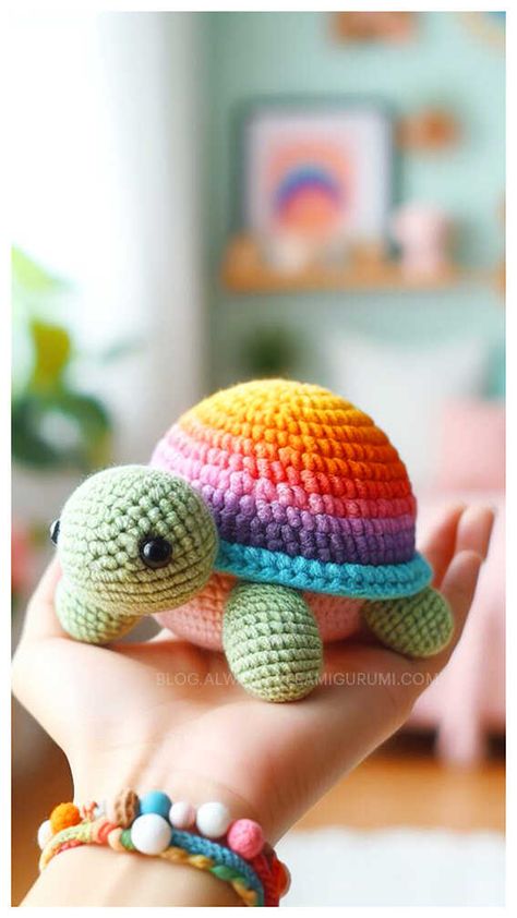 Casia The Turtle Amigurumi Crochet Free Pattern Crochet Stuffed Turtle, Crochet Tortoise Free Pattern, Free Crochet Turtle Patterns, Free Turtle Crochet Pattern, Crochet Turtle Free Pattern, Turtle Crochet Pattern Free, Turtle Amigurumi Free Pattern, Amigurumi Turtle Free Pattern, Crochet Tortoise