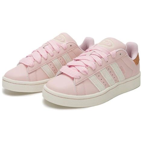 00 Campus Adidas, Aesthetic Shoes Sneakers Adidas, Teacher Tennis Shoes, Light Pink Adidas Campus, Addidas Shoes Campus 00s Pink, Cute Shoes To Buy, Things To Put On Your Christmas Wishlist, Adidas Shoes Women Campus, Trendy Fall Shoes For Women