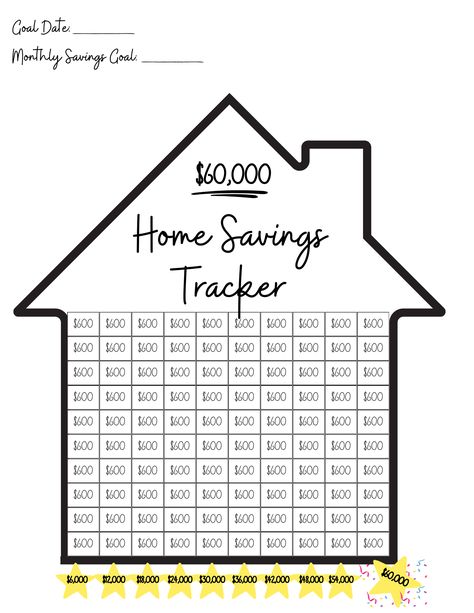 Money Saving Challenge Free Printable, Savings Challenge Printable Free, Free Savings Challenge, Saving For A House, Wealthy Woman, Saving Money Chart, Budget Challenge, Money Chart, Savings Goal