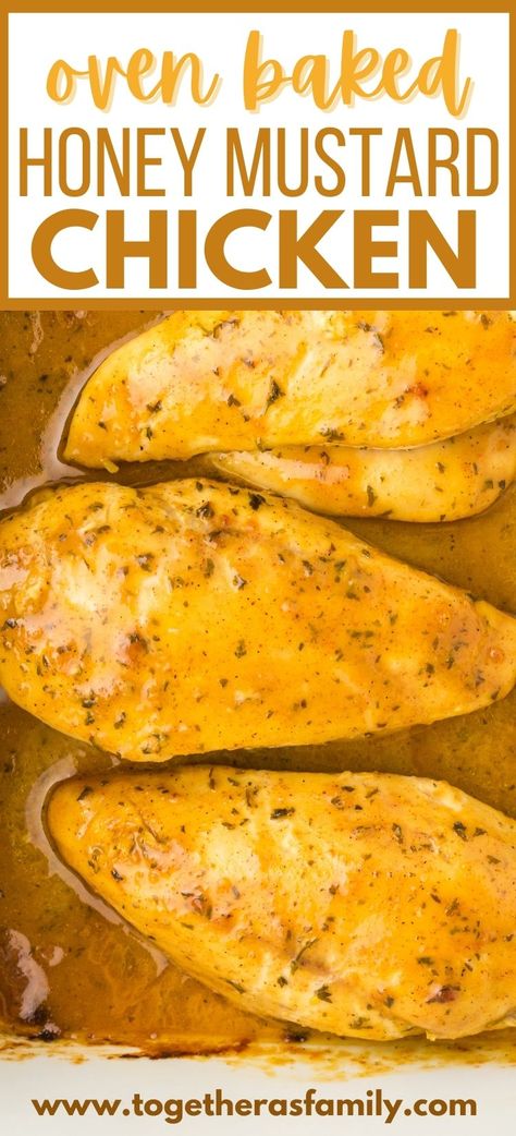 Easy Baked Chicken Marinade, Pioneer Woman Honey Mustard Chicken, Oven Baked Chicken Marinade, Honey Mustard Chicken Meal Prep, Oven Chicken Marinade, Baked Honey Chicken Recipes, Honey Mustard Chicken Oven, Baked Mustard Chicken Recipes, Oven Baked Chicken Recipes Dinners