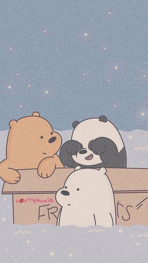 We Bear Bears, We Bare Bear, Funny Lockscreen, 90s Wallpaper Hip Hop, We Bare Bears Wallpapers, Bear Bears, Teddy Bear Pictures, Ice Bear, Cute Images For Dp