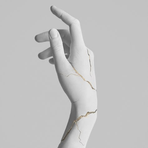 Nothing But Thieves Album, Kintsugi Art, Nothing But Thieves, By Any Means Necessary, Album Artwork, Gold Aesthetic, Illustration Digital, White Aesthetic, Aesthetic Art