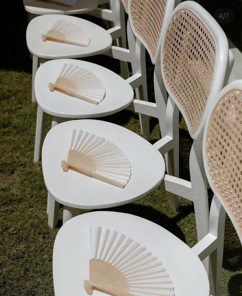 Outdoor Wedding Seating, Wedding Pinata, Summer Wedding Decor, Lawn Wedding, Guest Favors, Ceremony Details, Summer Wedding Decorations, Rattan Chairs, Event Furniture