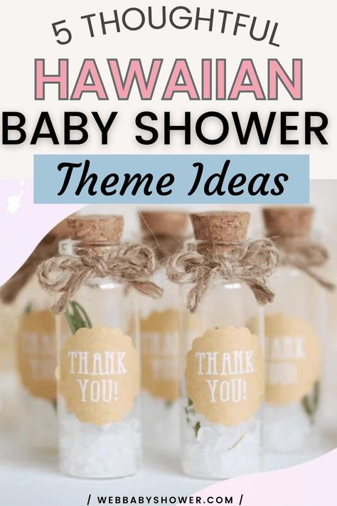 Planning a baby shower and want something that captures the essence of Aloha? Discover our 5 thoughtful, versatile Hawaiian baby shower theme ideas that will transport you and your guests to an island paradise. From luaus to tropical flowers, we've got the inspiration you need for a memorable and unforgettable Hawaiian celebration. Baby Shower Luau Theme, Tiki Baby Shower Theme, Aloha Baby Shower Ideas Boy, Island Theme Baby Shower Ideas, Baby On Board Baby Shower Ideas Girl, Hawaii Baby Shower Theme, Aloha Baby Shower Ideas Girl, Luau Baby Shower Ideas Girl, Aloha Baby Shower Ideas