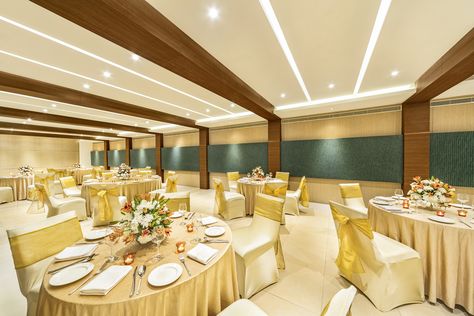 Marriage Hall Interior Design, Banquet Hall False Ceiling Design, Small Banquet Hall Design Interiors, Modern Banquet Hall Design Interiors, Function Hall Interior Design, Banquet Hall Wall Design, Banquet Interior Design, Banquet Hall Ceiling Design, Small Banquet Hall