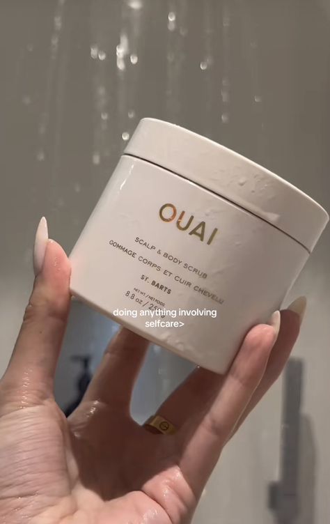 Scrub For Hair, Ouai St Barts, Glowing Body Skin, Girly Bathroom, Tropical Scent, Girly Phone Cases, Shower Skin Care, Skin Care Spa, St Barts