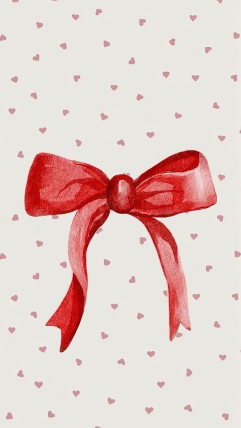 #wallpaper #lockscreen #background #cute #red #heart #bow #girly Lockscreen Background, Background Cute, Bow Wallpaper, Red Bow, Cute Bows, Red Heart, Iphone Wallpaper, Iphone, Red